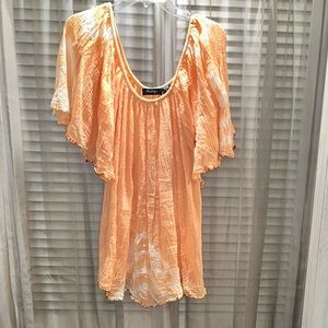 RAVIYA Women’s Tie Dye Boho Top. Sz L.